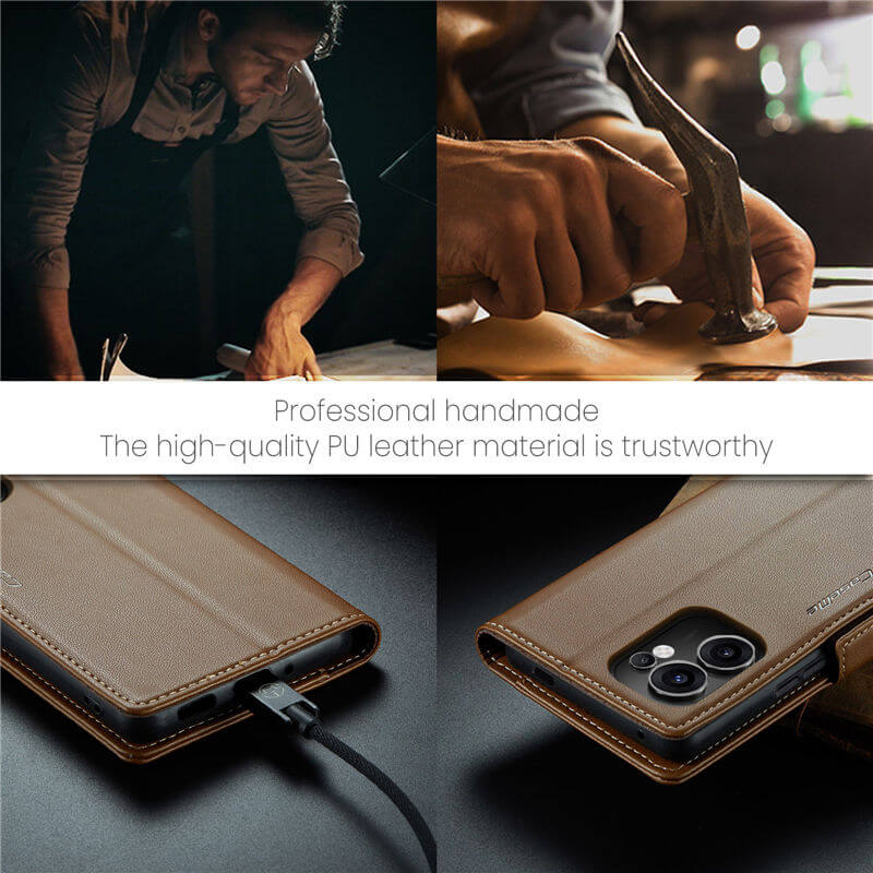 CaseMe OPPO Reno13 F 4G/5G Wallet RFID Blocking Case
