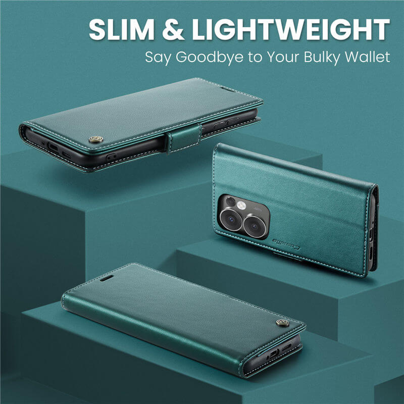 CaseMe OPPO Reno13 F 4G/5G Wallet RFID Blocking Case