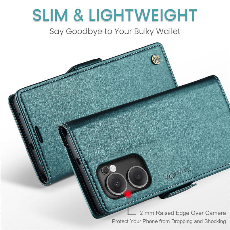 CaseMe OPPO Reno13 F 4G/5G Wallet RFID Blocking Case