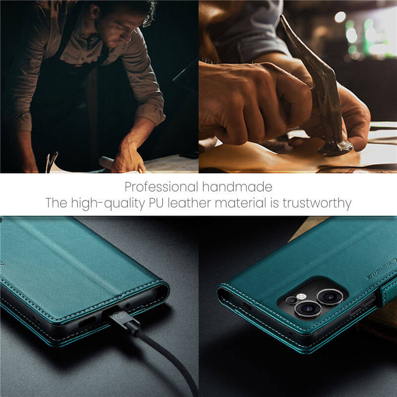 CaseMe OPPO Reno13 F 4G/5G Wallet RFID Blocking Case