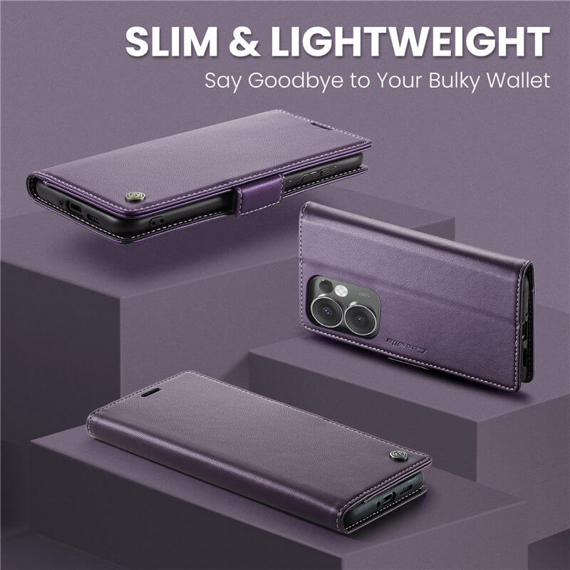 CaseMe OPPO Reno13 F 4G/5G Wallet RFID Blocking Case