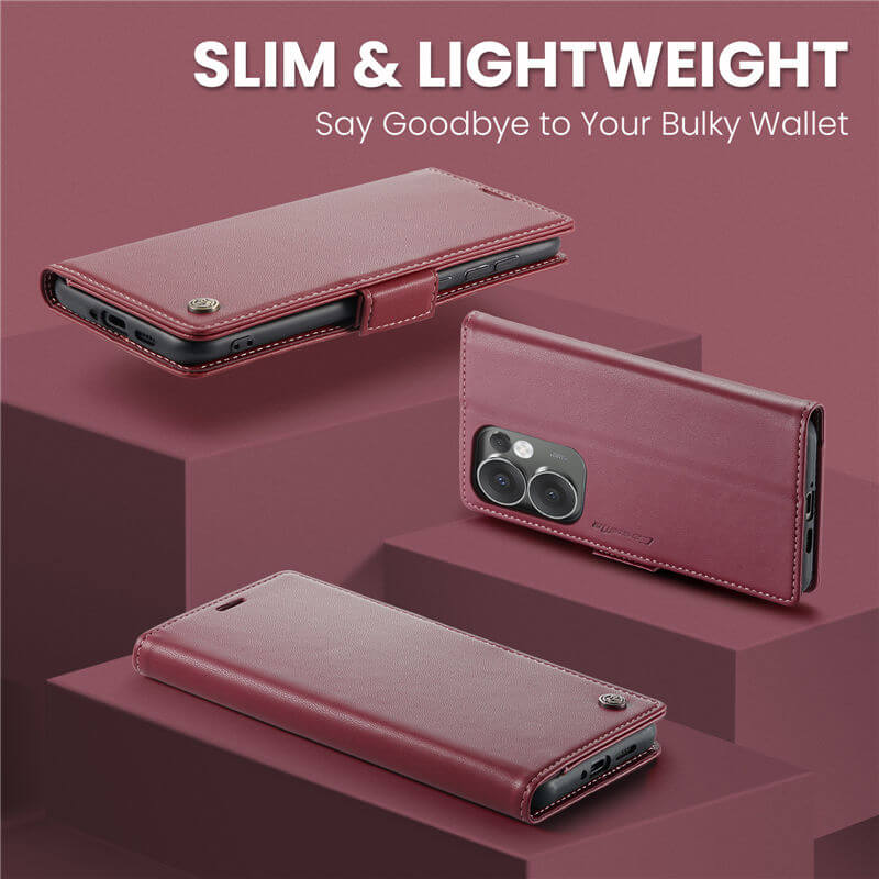 CaseMe OPPO Reno13 F 4G/5G Wallet RFID Blocking Case