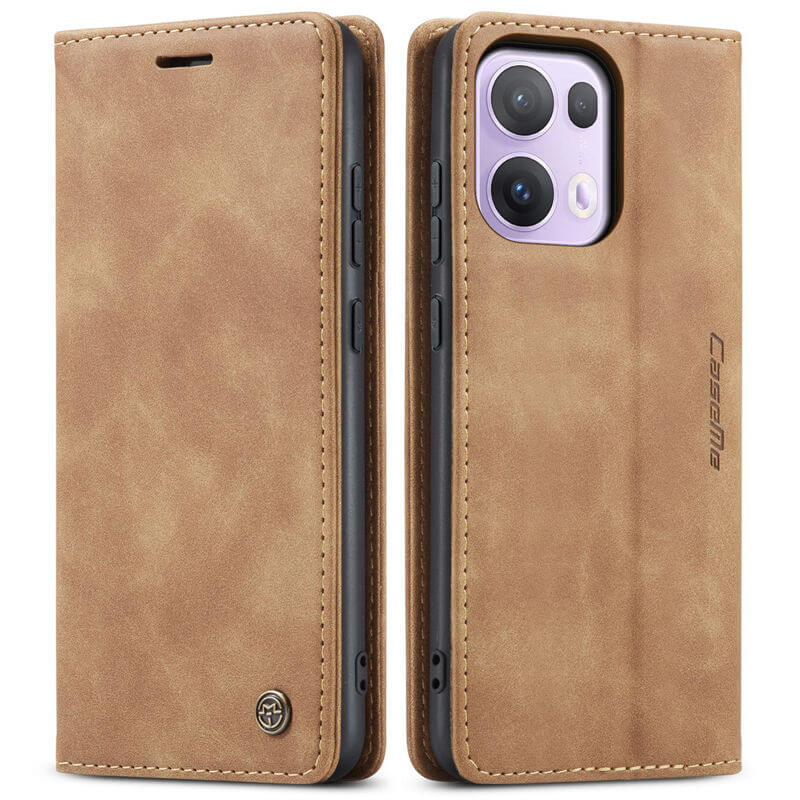 CaseMe OPPO Reno13 Pro Wallet Suede Leather Case