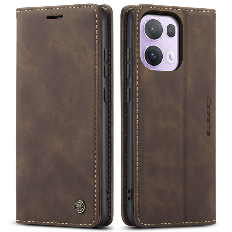 CaseMe OPPO Reno13 Pro Wallet Suede Leather Case