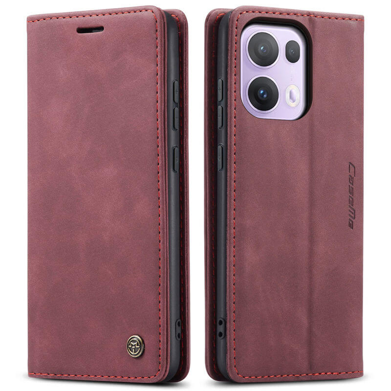 CaseMe OPPO Reno13 Pro Wallet Suede Leather Case