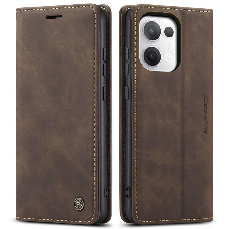 CaseMe OPPO Reno13 Wallet Suede Leather Case