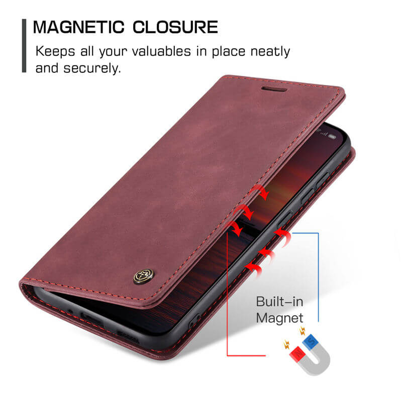 CaseMe OPPO Reno13 Wallet Suede Leather Case