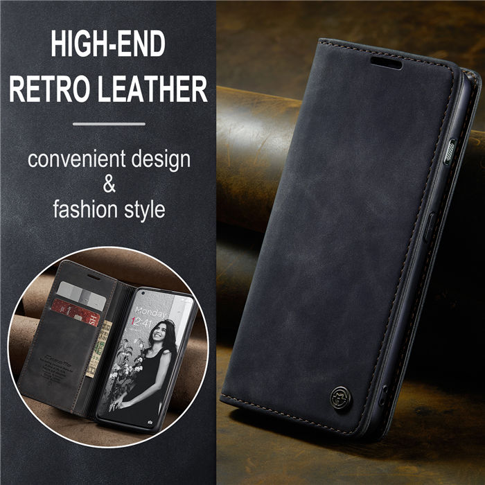 CaseMe OnePlus 11 Wallet Retro Suede Leather Case