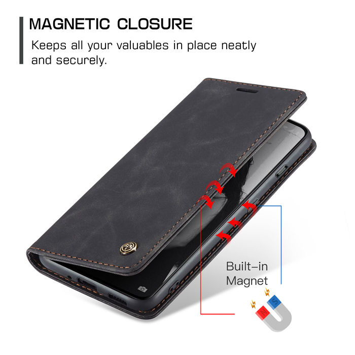 CaseMe OnePlus 11 Wallet Retro Suede Leather Case