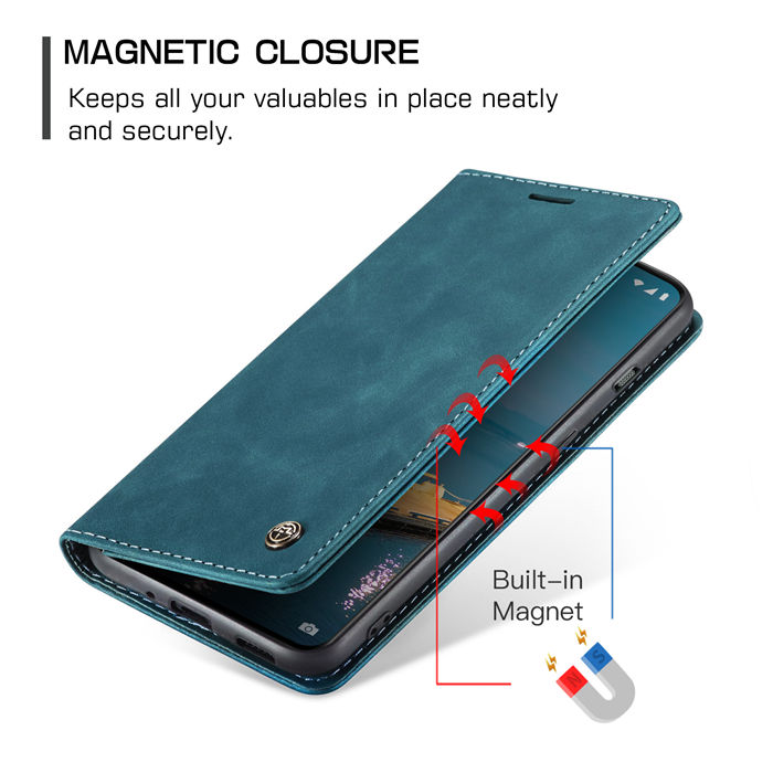 CaseMe OnePlus 11 Wallet Retro Suede Leather Case