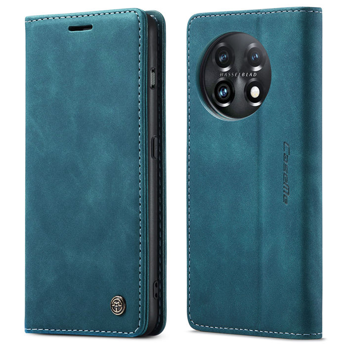 CaseMe OnePlus 11 Wallet Retro Suede Leather Case