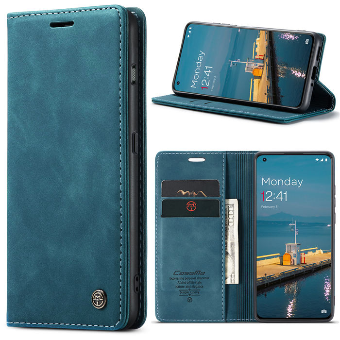 CaseMe OnePlus 11 Wallet Retro Suede Leather Case