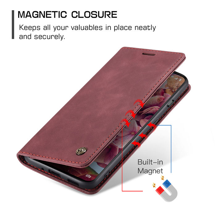 CaseMe OnePlus 11 Wallet Retro Suede Leather Case