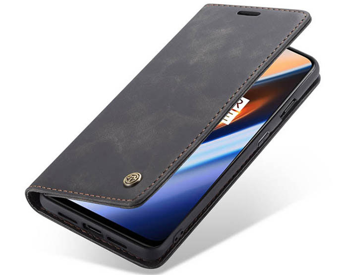 CaseMe OnePlus 7 Wallet Kickstand Magnetic Flip Leather Case