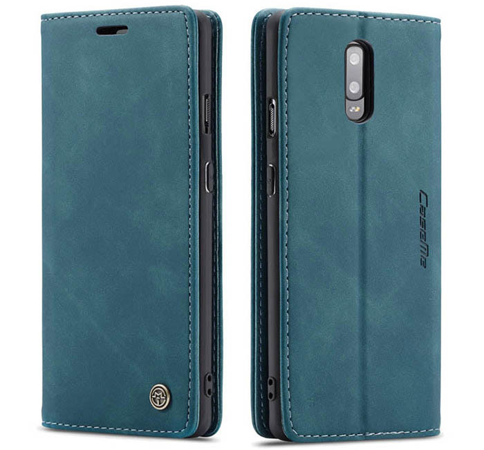 CaseMe OnePlus 7 Wallet Kickstand Magnetic Flip Leather Case