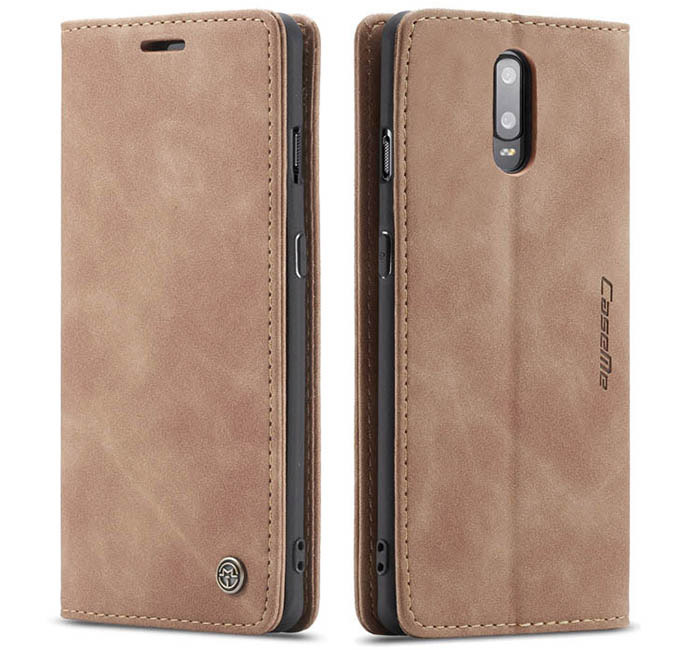 CaseMe OnePlus 7 Wallet Kickstand Magnetic Flip Leather Case