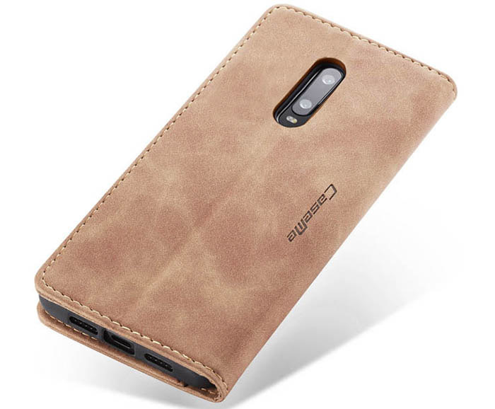 CaseMe OnePlus 7 Wallet Kickstand Magnetic Flip Leather Case