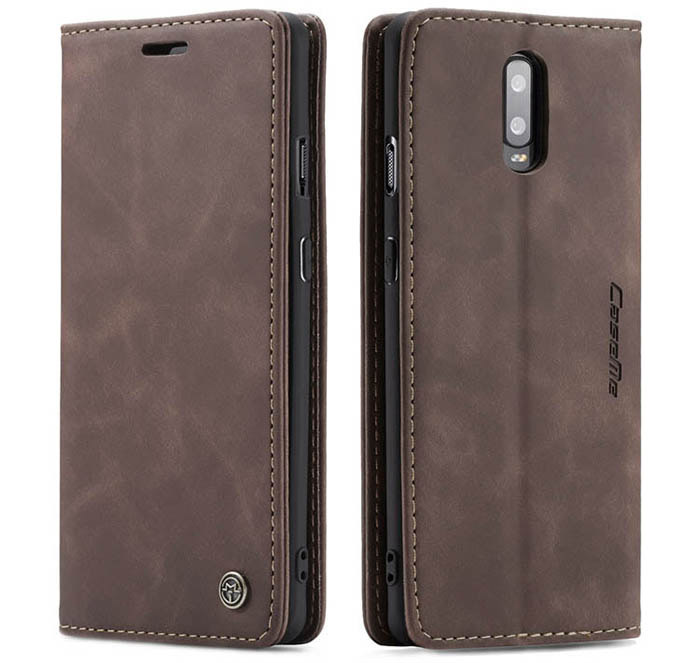 CaseMe OnePlus 7 Wallet Kickstand Magnetic Flip Leather Case