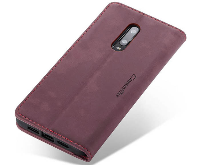 CaseMe OnePlus 7 Wallet Kickstand Magnetic Flip Leather Case