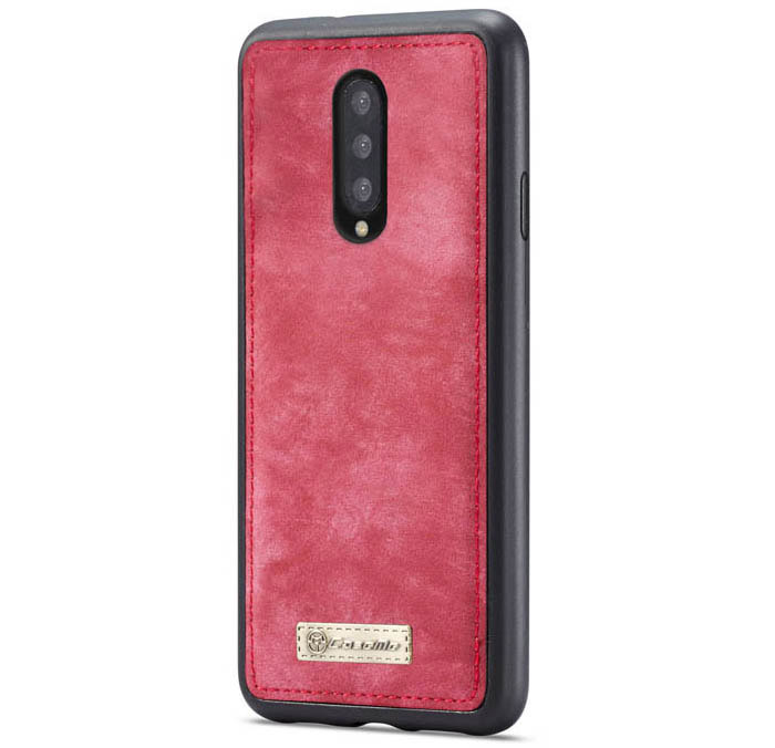 CaseMe OnePlus 7 Pro Zipper Wallet Magnetic Detachable 2 in 1 Folio Case