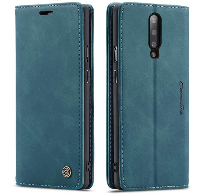 CaseMe OnePlus 7 Pro Wallet Kickstand Magnetic Flip Leather Case