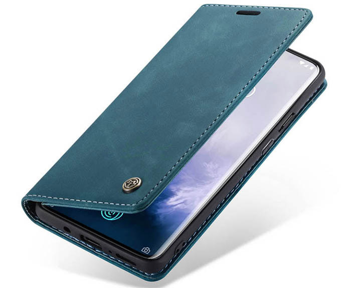 CaseMe OnePlus 7 Pro Wallet Kickstand Magnetic Flip Leather Case