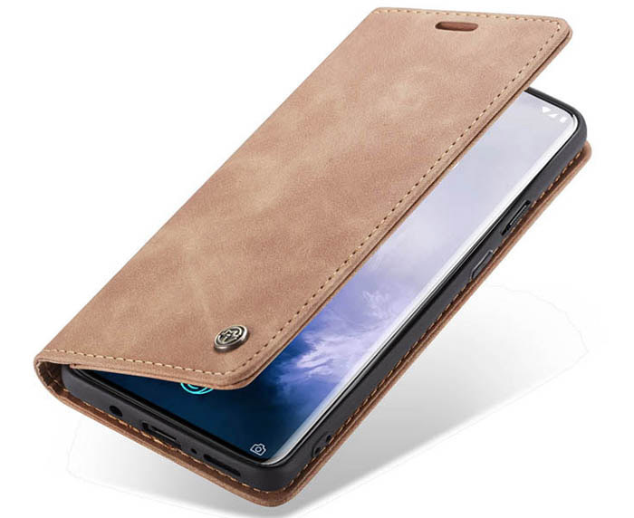 CaseMe OnePlus 7 Pro Wallet Kickstand Magnetic Flip Leather Case