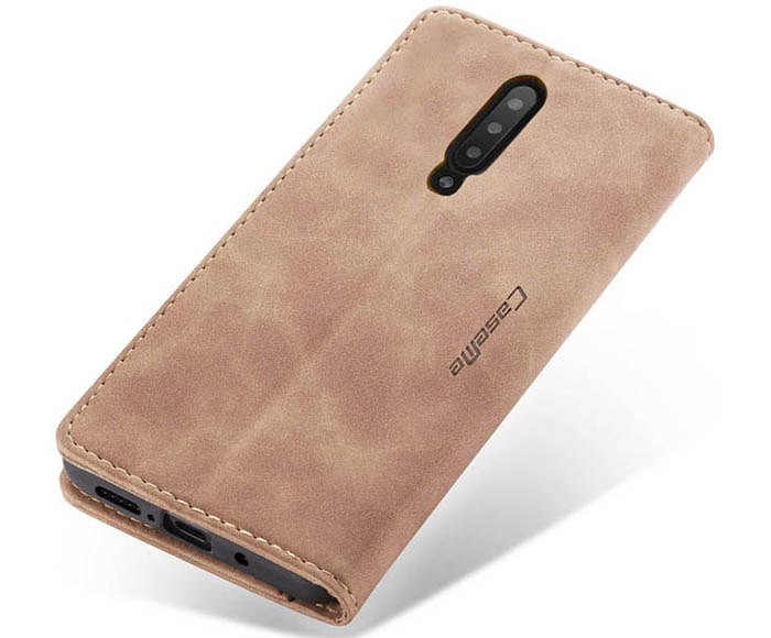 CaseMe OnePlus 7 Pro Wallet Kickstand Magnetic Flip Leather Case