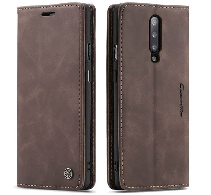 CaseMe OnePlus 7 Pro Wallet Kickstand Magnetic Flip Leather Case