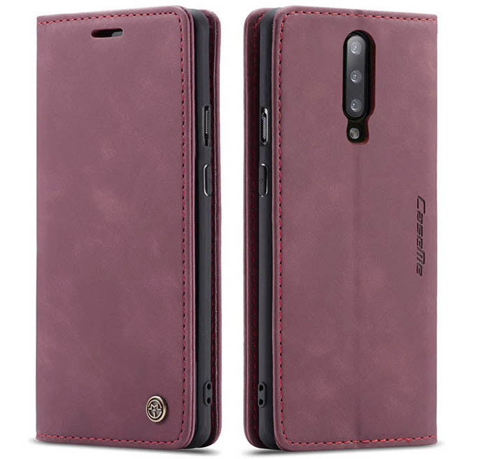 CaseMe OnePlus 7 Pro Wallet Kickstand Magnetic Flip Leather Case