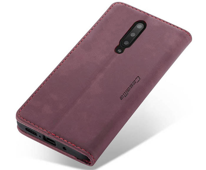 CaseMe OnePlus 7 Pro Wallet Kickstand Magnetic Flip Leather Case