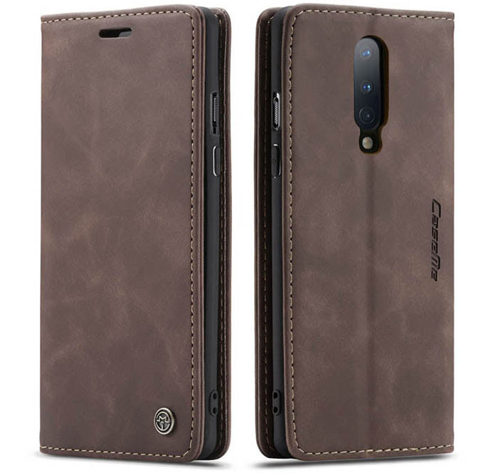 CaseMe OnePlus 8 Wallet Kickstand Magnetic Flip Leather Case