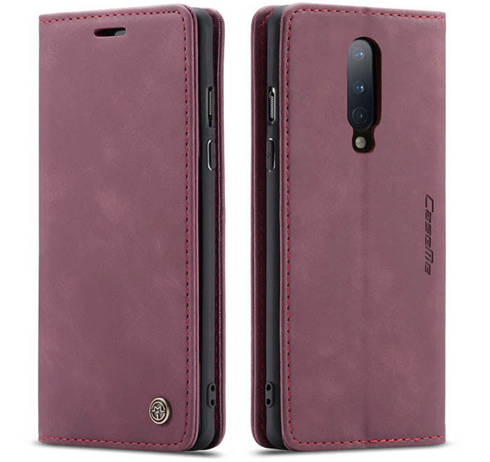 CaseMe OnePlus 8 Wallet Kickstand Magnetic Flip Leather Case