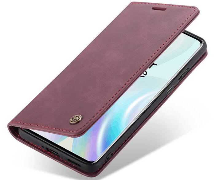 CaseMe OnePlus 8 Wallet Kickstand Magnetic Flip Leather Case
