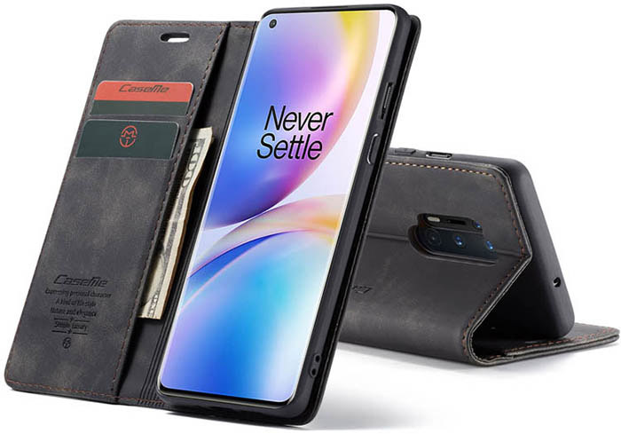 CaseMe OnePlus 8 Pro Wallet Kickstand Magnetic Flip Leather Case