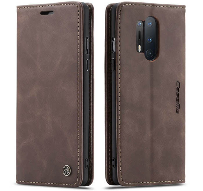 CaseMe OnePlus 8 Pro Wallet Kickstand Magnetic Flip Leather Case