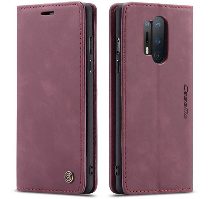 CaseMe OnePlus 8 Pro Wallet Kickstand Magnetic Flip Leather Case