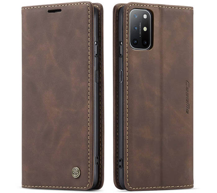 CaseMe OnePlus 8T Wallet Kickstand Magnetic Flip Leather Case