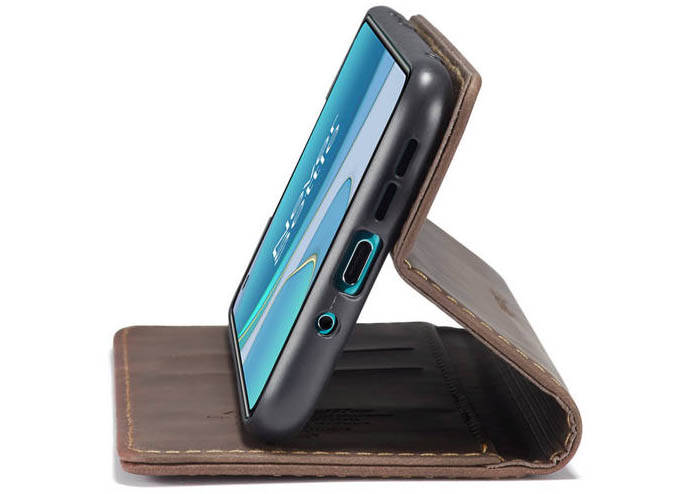 CaseMe OnePlus 8T Wallet Kickstand Magnetic Flip Leather Case