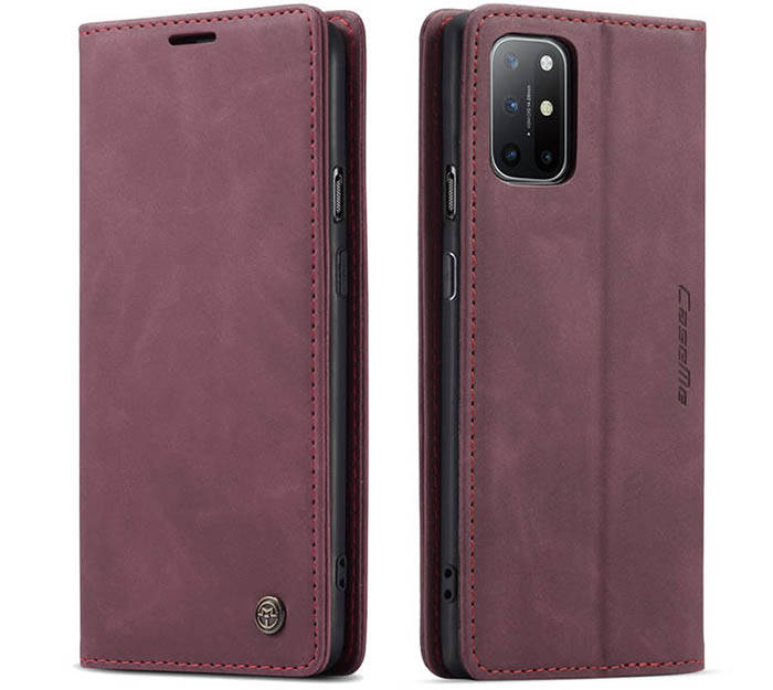 CaseMe OnePlus 8T Wallet Kickstand Magnetic Flip Leather Case