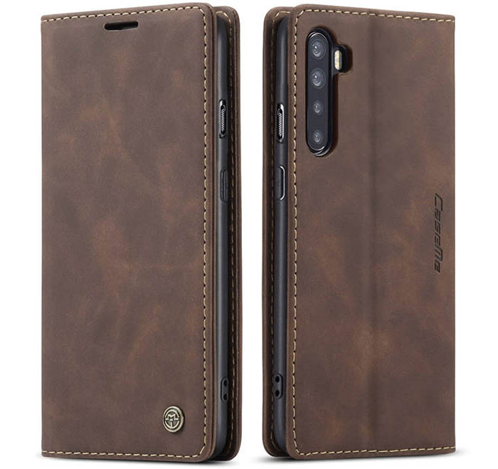 CaseMe OnePlus Nord Wallet Kickstand Magnetic Flip Leather Case