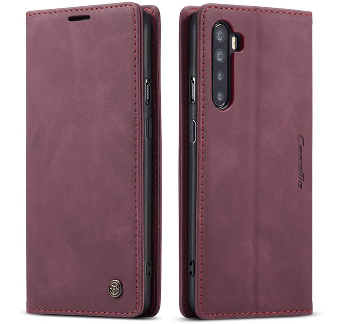 CaseMe OnePlus Nord Wallet Kickstand Magnetic Flip Leather Case