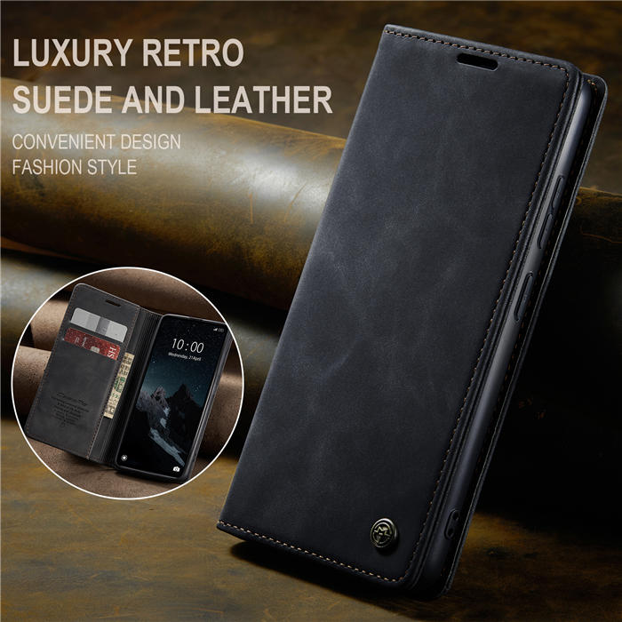 CaseMe Xiaomi Redmi 11A/12C Wallet Suede Leather Case