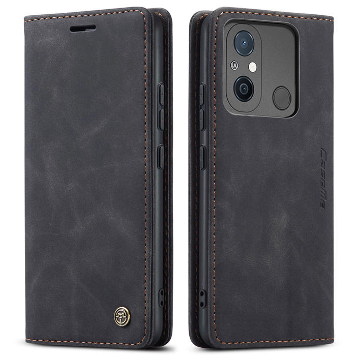 CaseMe Xiaomi Redmi 11A/12C Wallet Suede Leather Case