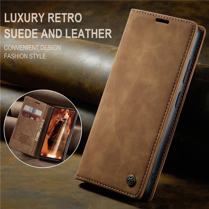 CaseMe Xiaomi Redmi 11A/12C Wallet Suede Leather Case