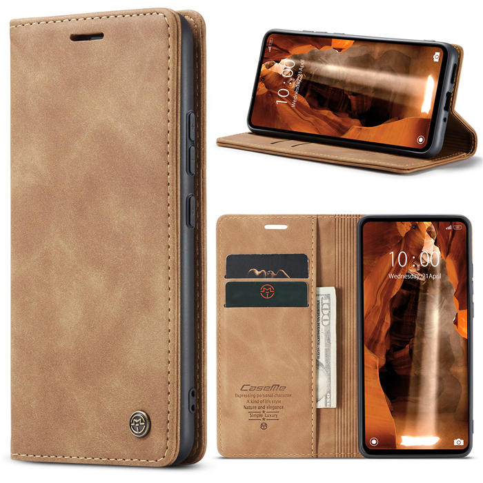 CaseMe Xiaomi Redmi 11A/12C Wallet Suede Leather Case