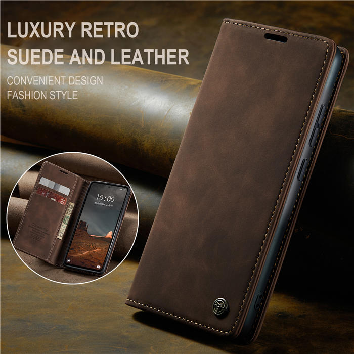 CaseMe Xiaomi Redmi 11A/12C Wallet Suede Leather Case