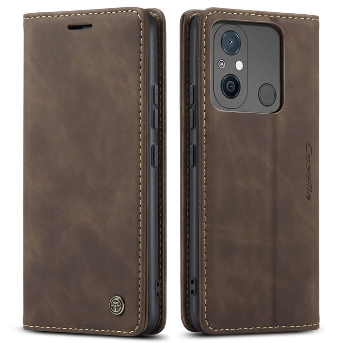 CaseMe Xiaomi Redmi 11A/12C Wallet Suede Leather Case