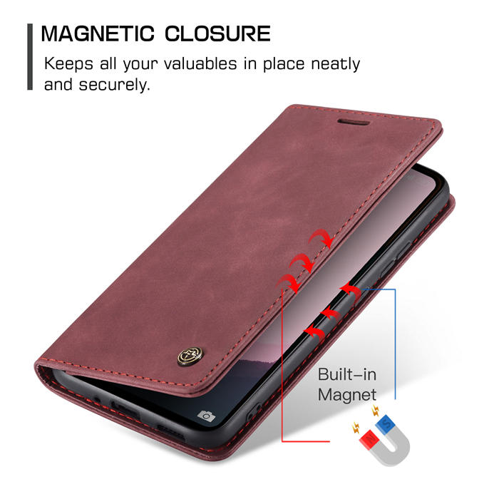 CaseMe Xiaomi Redmi 11A/12C Wallet Suede Leather Case