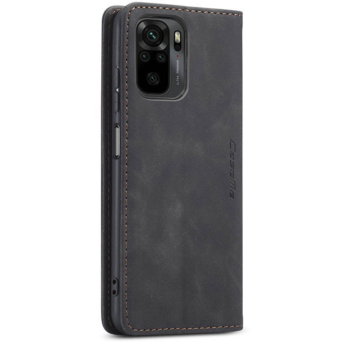 CaseMe Xiaomi Redmi Note 10 4G/Note 10S Wallet Kickstand Magnetic Flip Leather Case